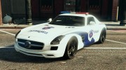 Serbian Police (Mercedes Benz SLS) - Srbijanska Policija para GTA 5 miniatura 2