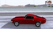 1970 Camaro Z28 для GTA San Andreas миниатюра 2