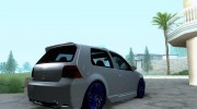 VW Golf R32 V2 для GTA San Andreas миниатюра 3