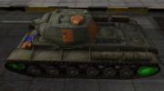 Качественный скин для КВ-1С для World Of Tanks миниатюра 2