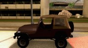 Jeep Wrangler para GTA San Andreas miniatura 3