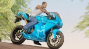 Ducati Desmosedici RR 2012 Blue Star для GTA San Andreas миниатюра 9