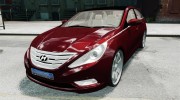 Hyundai Sonata 2011 для GTA 4 миниатюра 1