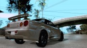 Nissan Skyline Z-Tune para GTA San Andreas miniatura 4