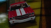 Chevrolet El Camino SS для GTA San Andreas миниатюра 14