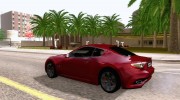 Maserati GranTurismo S для GTA San Andreas миниатюра 2
