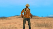 Ковбойская куртка para GTA San Andreas miniatura 3