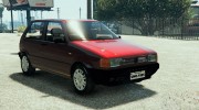 Fiat Uno 1995 v0.3 для GTA 5 миниатюра 4