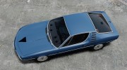 Alfa Romeo Montreal 1970 для GTA 4 миниатюра 4