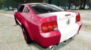 Shelby GT500KR для GTA 4 миниатюра 3