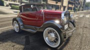 Ford T 1927 Roadster for GTA 5 miniature 2