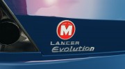 Mitsubishi Lancer Evolution 8 v2.0 для GTA 4 миниатюра 9