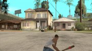 Бита с красной повязкой для GTA San Andreas миниатюра 5