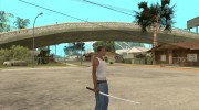 Chrome Katana для GTA San Andreas миниатюра 1