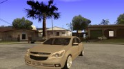 Chevrolet Agile 2012 для GTA San Andreas миниатюра 1