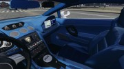 Lamborghini Gallardo LP560-4 Polizia для GTA 4 миниатюра 7