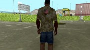 Камуфляжная футболка para GTA San Andreas miniatura 3