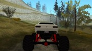 GTA 5 Bravado Gauntlet Monster Truck para GTA San Andreas miniatura 8