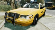 Ford Crown Victoria NYC Taxi 2013 for GTA 4 miniature 1
