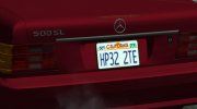 Real 90s License Plates v2.0 IMPROVED (30.09.2016) для GTA San Andreas миниатюра 3