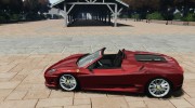 Ferrari F430 Scuderia Spider для GTA 4 миниатюра 2