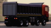 Scania P420 8x4 Dumper для GTA San Andreas миниатюра 4