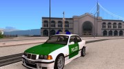 BMW M3 e36 Polizei для GTA San Andreas миниатюра 1