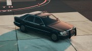 Mercedes-Benz S600 (W140) FBI для GTA 5 миниатюра 4