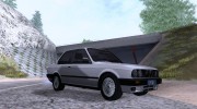 BMW E30 325i Coupe - Stock для GTA San Andreas миниатюра 5