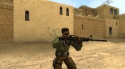 Twinke+Poly M4 on Default anims for Counter-Strike Source miniature 4