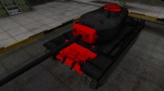 Черно-красные зоны пробития T30 для World Of Tanks миниатюра 1
