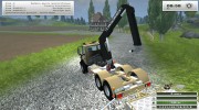 Mercedes-Benz Unimog crane devices Trailer para Farming Simulator 2013 miniatura 14