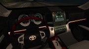 Toyota Land Cruiser 200 для GTA San Andreas миниатюра 6