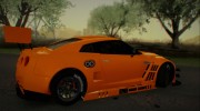 Nissan GT-R (R35) 2012 GT3 для GTA San Andreas миниатюра 11