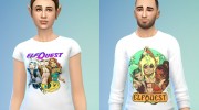 ElfQuest Tops Set para Sims 4 miniatura 2