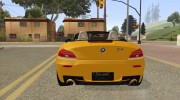 BMW Z4 sDrive35is for GTA San Andreas miniature 4