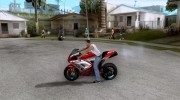 Ducatti 1098 для GTA San Andreas миниатюра 2