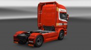 Скин Wilson McCurdy Scania R для Euro Truck Simulator 2 миниатюра 2