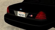 Ford Crown Victoria Police Interceptor для GTA San Andreas миниатюра 7