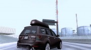 Subaru Forester RRT Sport 2008 v2.0 для GTA San Andreas миниатюра 2