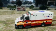GMC C4500 Ambulance [ELS] for GTA 4 miniature 2