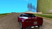 Chevrolet Corvette Z51 для GTA San Andreas миниатюра 3