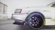Toyota AE86 для GTA San Andreas миниатюра 4