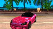 Dodge Viper SRT-10 Roadster для GTA San Andreas миниатюра 1