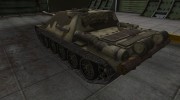 Пустынный скин для СУ-122-44 для World Of Tanks миниатюра 3