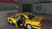 ГАЗ 31105 такси для GTA Vice City миниатюра 14
