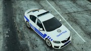 Škoda Octavia 2016 Yeni Türk Trafik Polisi para GTA 5 miniatura 4