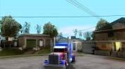 Peterbilt 379 Optimus Prime для GTA San Andreas миниатюра 1