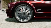 Ford Mustang GT by Sorin Baciu для GTA 4 миниатюра 11
