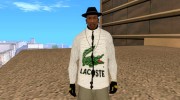 Свитер Lacoste para GTA San Andreas miniatura 1